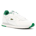 Lacoste Linetrack Zapatillas Blancas De Cuero Para Hombre