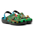 Crocs Minecraft Classic Sandalias Verdes