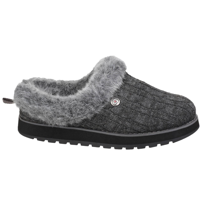 Skechers Keepsakes Ice Angel Zapatillas De Mujer De Poliéster En Color Carbón