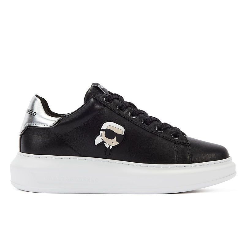 Karl Lagerfeld Kapri Karl Nft Lo Lace Zapatillas Negras Para Mujer