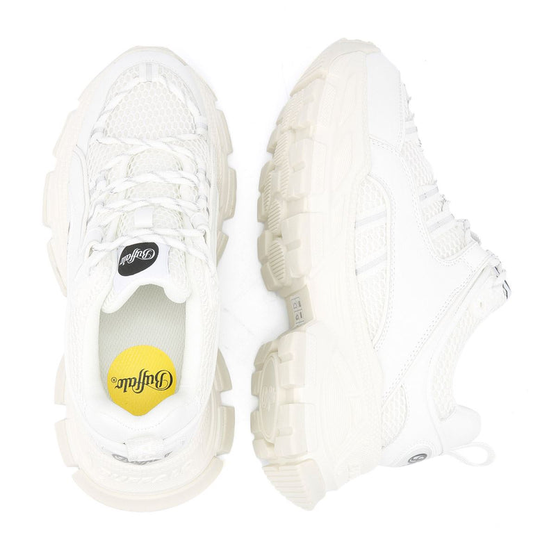 Buffalo Saturn Lace Zapatillas Blancas De Mujer