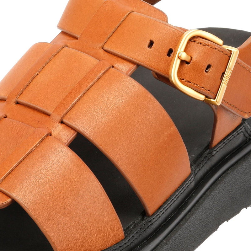 FitFlop GEN-FF Fisherman Sandalias De Cuero Para Mujer En Color Marrón.