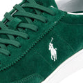 Polo Ralph Lauren Bedford Zapatillas Verdes De Ante