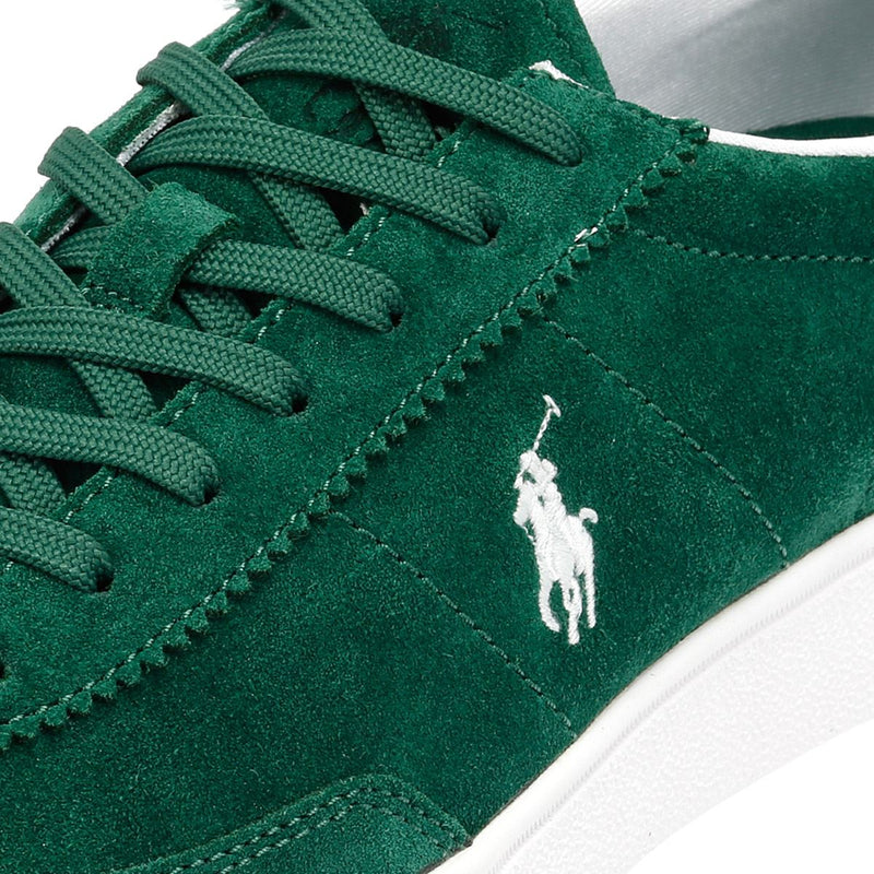 Polo Ralph Lauren Bedford Zapatillas Verdes De Ante
