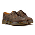 Dr. Martens 3989 Crazy Horse Zapatos De Cuero Marrón Con Cordones