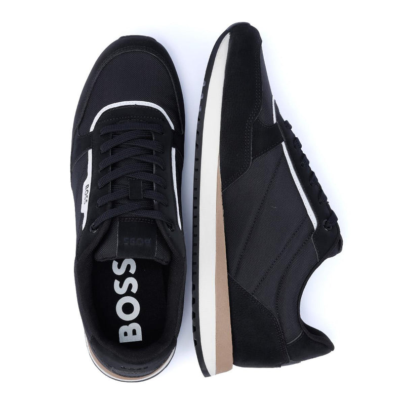 Boss Kai Runn Zapatillas Negras Para Hombre