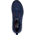 Skechers Edgeride Exxo Zapatillas De Deporte Azul Marino/Naranja Para Hombre