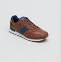Ben Sherman Owen Retro Zapatillas Marrones Para Hombre.