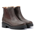 Blowfish Malibu Vera Cozy Botas Marrones De Mujer De Piel Sintética