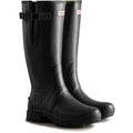 Hunter Balmoral Adjustable Botas De Agua Negras De Goma