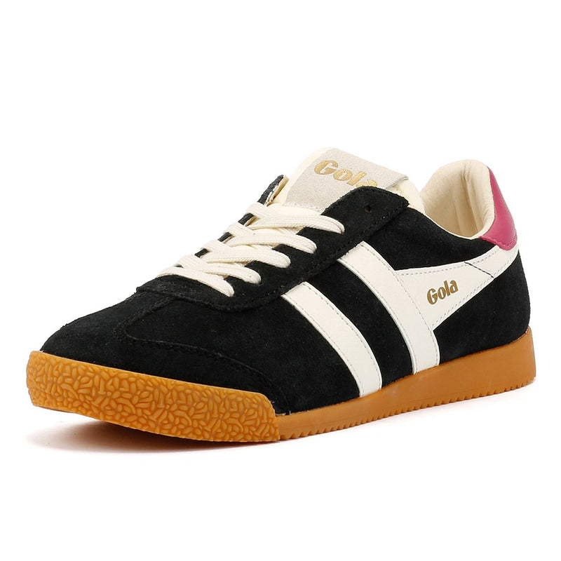 Gola Elan Zapatillas De Mujer Negras De Ante