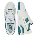 New Balance 550 Zapatillas De Deporte Blancas/Verdes Para Mujer
