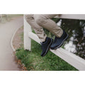 Cotswold Toddington Zapatos De Cuero Para Hombre En Color Azul Marino Con Cordones.