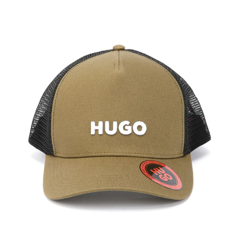 Boss Marsel Trucker Gorras De Algodón Para Hombre En Color Marrón.