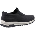 Hush Puppies Cole Mocasines De Nobuk Negro Para Hombre