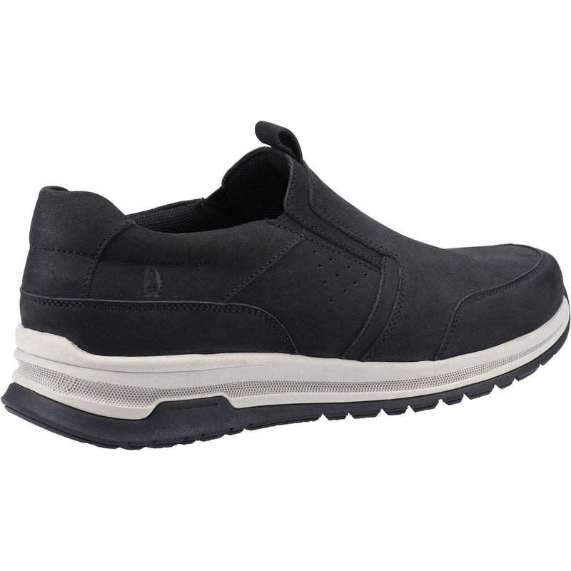 Hush Puppies Cole Mocasines De Nobuk Negro Para Hombre