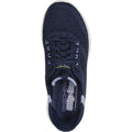 Skechers Ultra Flex 3.0 Easy Step Zapatillas De Tela Para Mujer En Azul Marino/Lavanda
