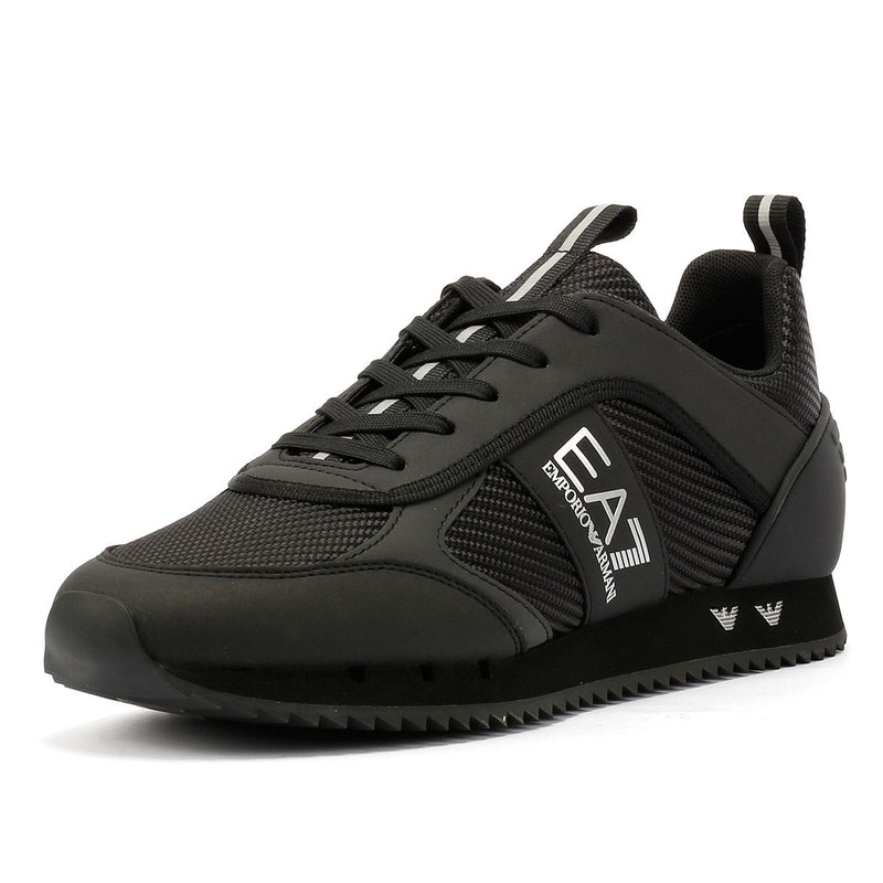 EA7 Black & White Carbon Zapatillas Negras Para Hombre