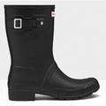 Hunter Original Short Botas De Agua Negras Para Mujer
