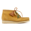 Clarks Originals Wallabee Botas De Ante Marrones Para Hombre.