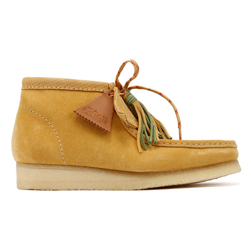 Clarks Originals Wallabee Botas De Ante Marrones Para Hombre.