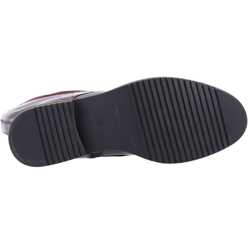 Hush Puppies Rudy Botas De Gamuza Para Mujer En Color Burdeos.