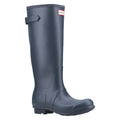 Hunter Original Tall Back Adjustable Botas De Agua Azul Marino De Mujer.