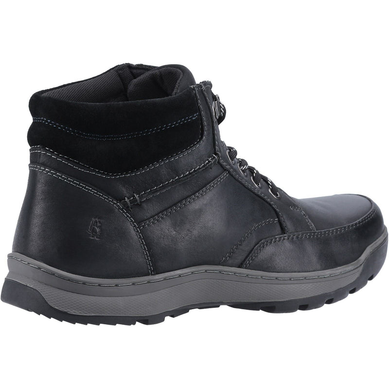 Hush Puppies Grover Botas Negras De Nobuk Para Hombre