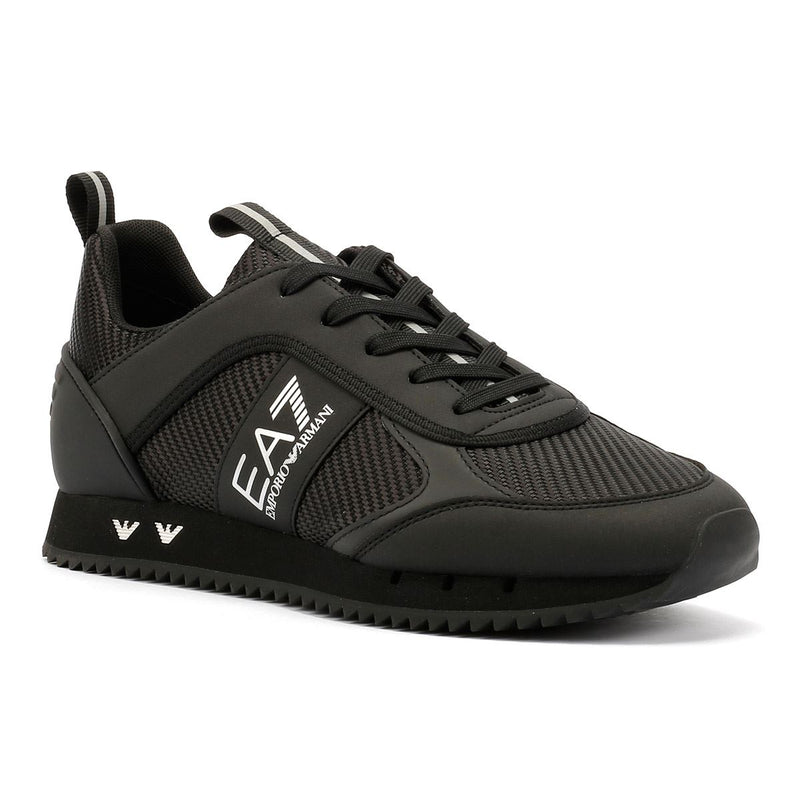 EA7 Black & White Carbon Zapatillas Negras Para Hombre