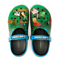 Crocs Minecraft Classic Sandalias Verdes