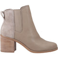 TOMS Evelyn Botas Naturales De Cuero Para Mujer