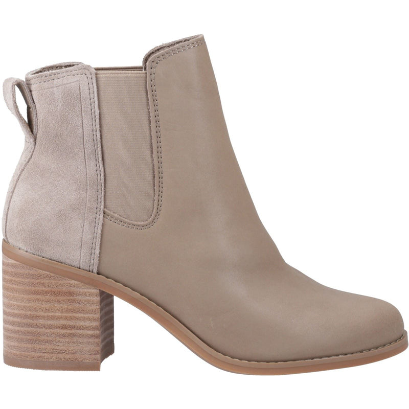 TOMS Evelyn Botas Naturales De Cuero Para Mujer