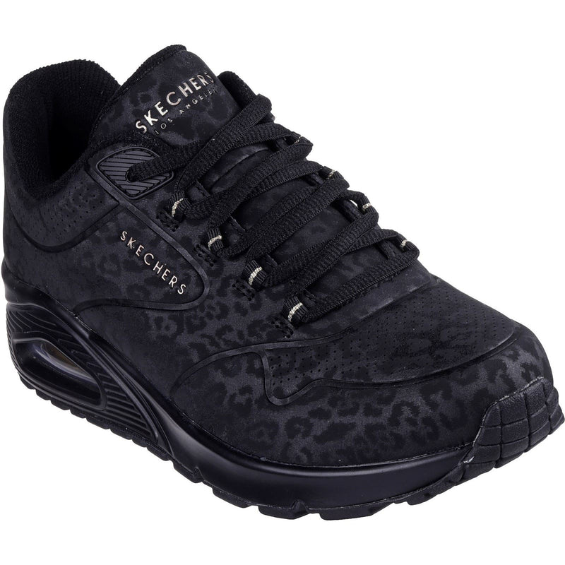 Skechers Uno Kat-Neato Zapatillas De Mujer Negras Sintéticas
