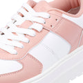 Hugo Lyssa Tennis Zapatillas De Deporte Blancas De Cuero Para Mujer