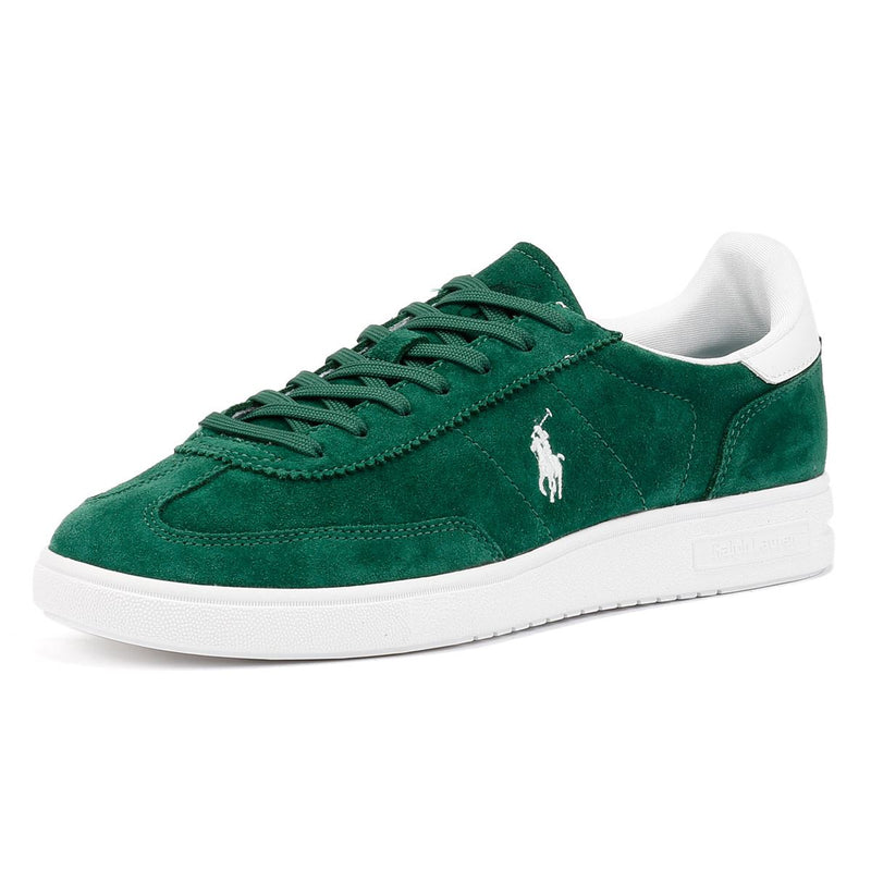 Polo Ralph Lauren Bedford Zapatillas Verdes De Ante