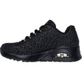 Skechers Uno Kat-Neato Zapatillas De Mujer Negras Sintéticas