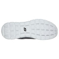 Skechers Track Knockhill Zapatillas De Cuero Para Hombre En Color Gris Oscuro/Negro.