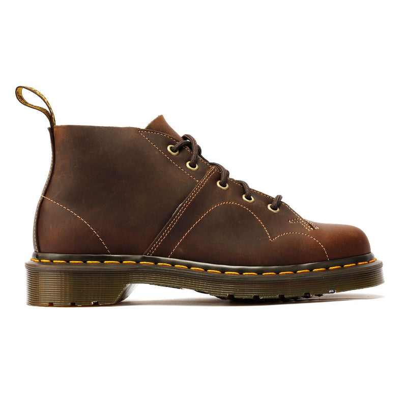 Dr. Martens Church Crazy Horse Botas Marrones De Cuero