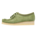 Clarks Originals Wallabee Zapatos Verdes De Mujer De Gamuza