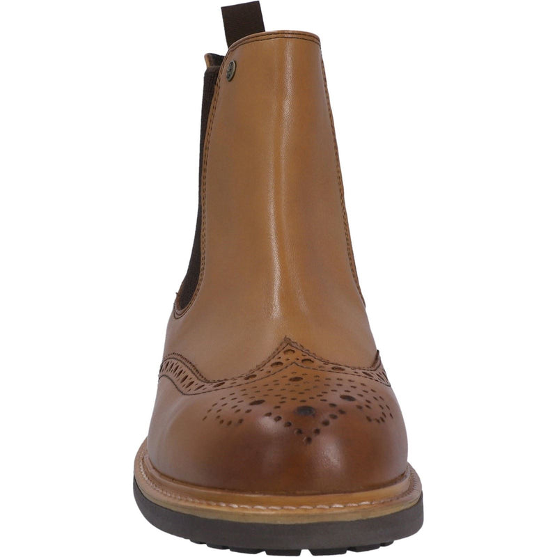 Hunter Cawdor Botas De Cuero Para Hombre Color Beige.