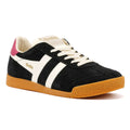 Gola Elan Zapatillas De Mujer Negras De Ante