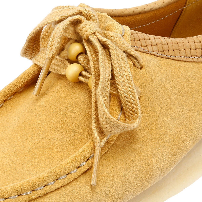 Clarks Originals Wallabee Zapatos Marrones De Ante Para Mujer