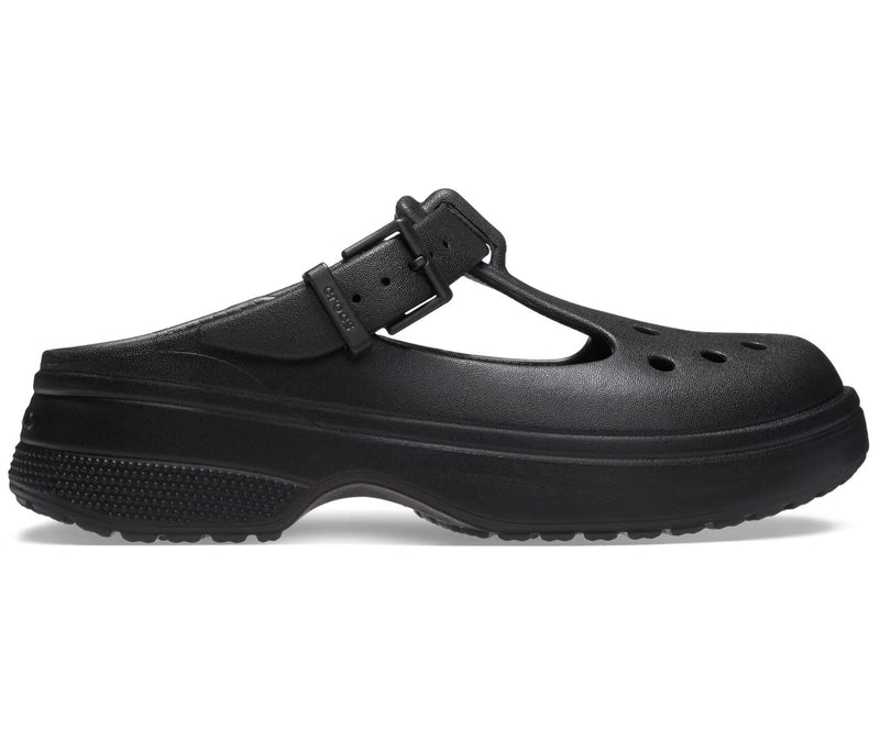 Crocs Classic Mary Jane Zapatos Negros De Mujer