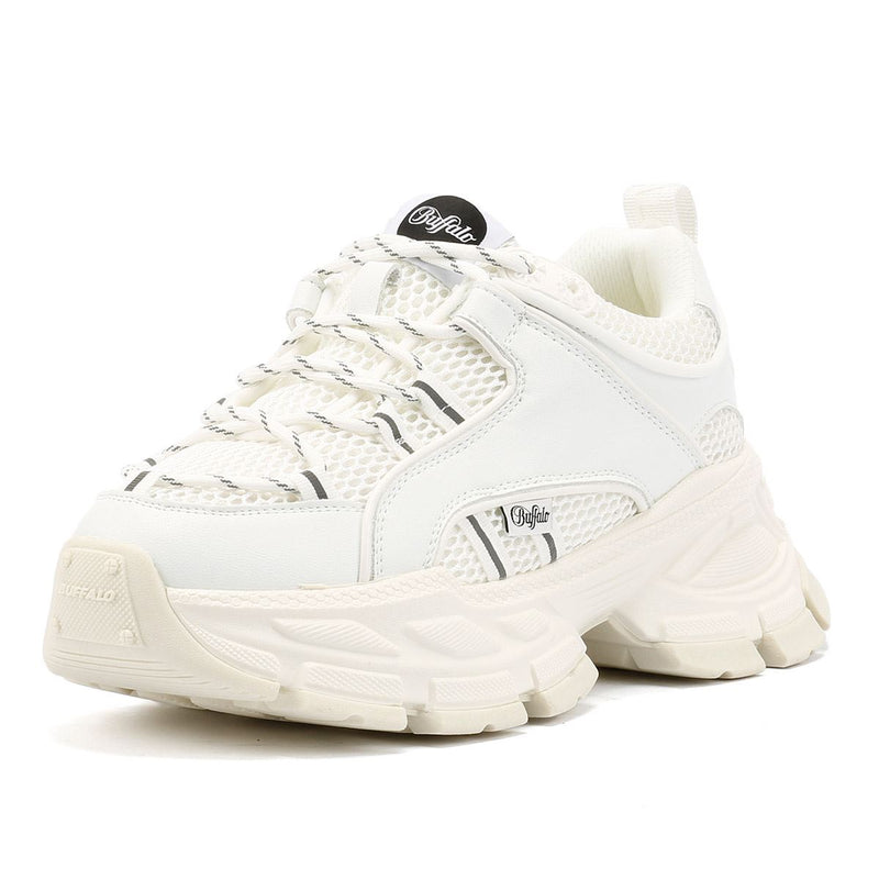 Buffalo Saturn Lace Zapatillas Blancas De Mujer