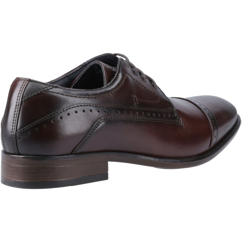 Pod Ralph Zapatos Oxford De Cuero Para Hombre Color Castaño