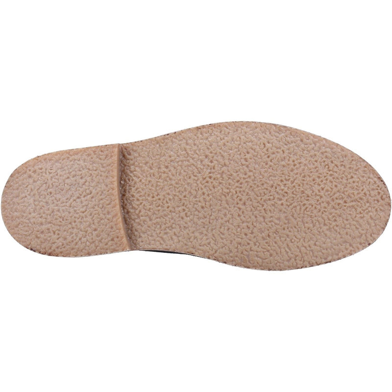 Hush Puppies Scout Zapatos De Ante Azul Marino Para Hombre Con Cordones