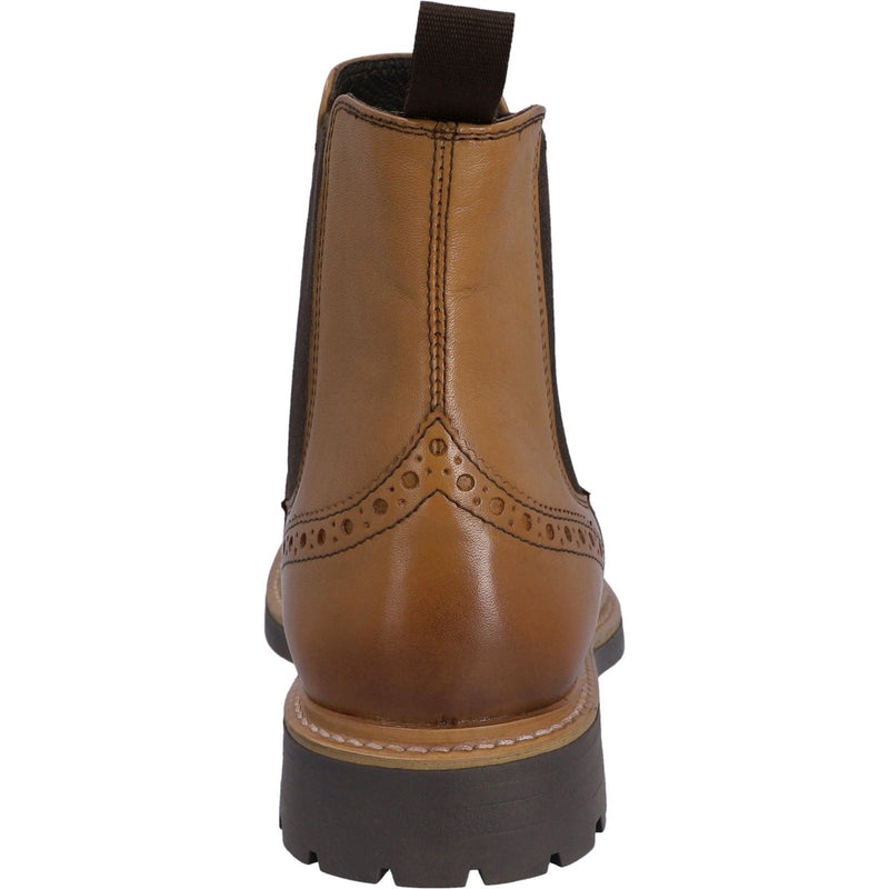 Hunter Cawdor Botas De Cuero Para Hombre Color Beige.
