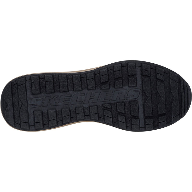 Skechers Netson Gander Zapatos Marrones Para Hombre De Poliuretano Con Cordones.
