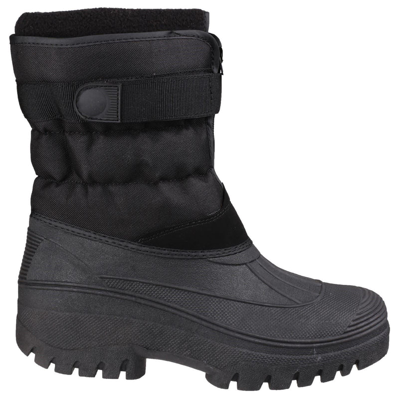 Cotswold Chase Botas De Agua Negras De Tela