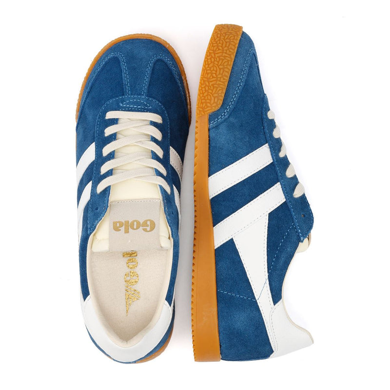 Gola Elan Zapatillas De Mujer Azules De Ante